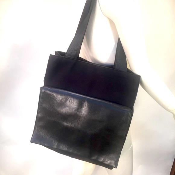 HOBO Handbags - Hobo (International) Black Leather Tall Tote